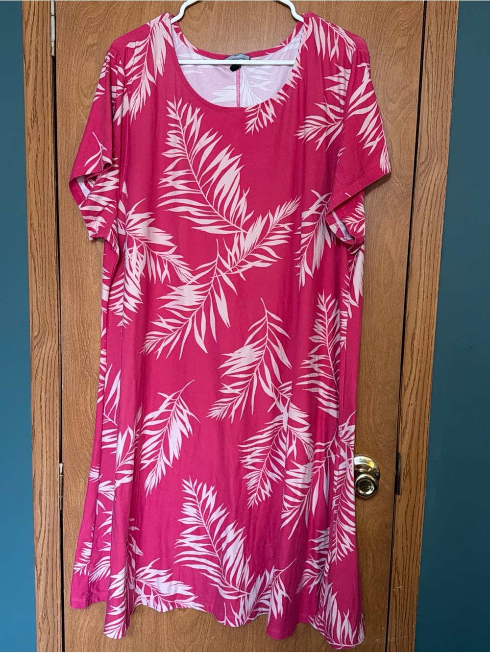Allison Brittney Pink Tie-Dye Plus Size Top